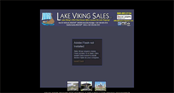 Desktop Screenshot of lakevikingsales.com